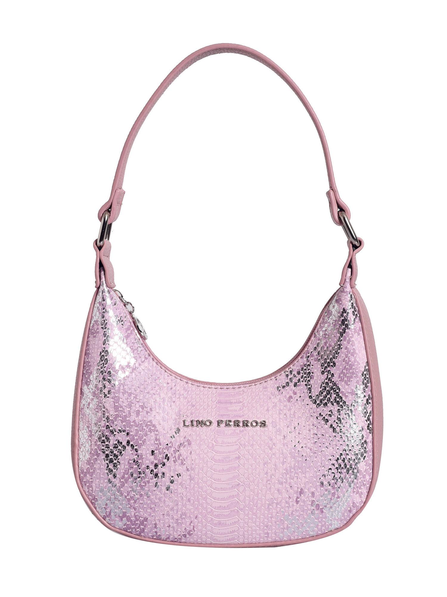 women fancy pink handbag