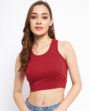 women fitted tank top