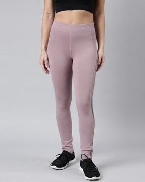 women fitted track pants with elasticated waist