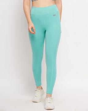 women fitted track pants with slip pocket