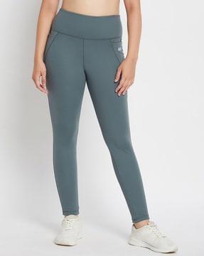 women fitted track pants with slip pockets