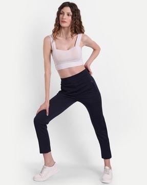 women fitted track pants