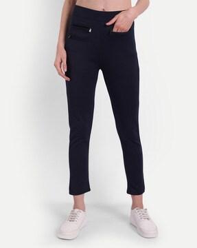 women fitted track pants