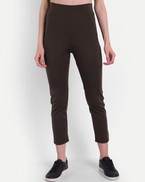 women fitted track pants