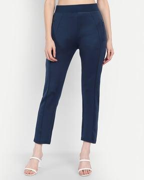 women fitted track pants