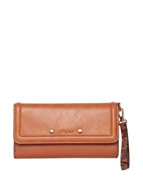 women flap-over wallet