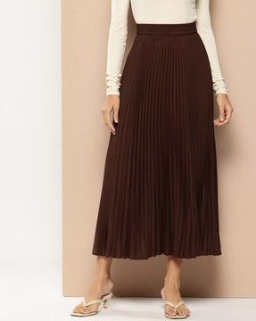 women flared skirt with elasticated waist