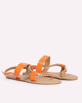 women flat sandals with slingback