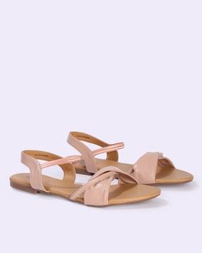 women flat sandals with slingback