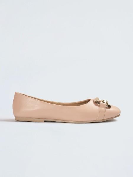 women flats sandal  (beige , 5)