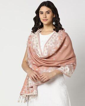 women floral pattern dupatta