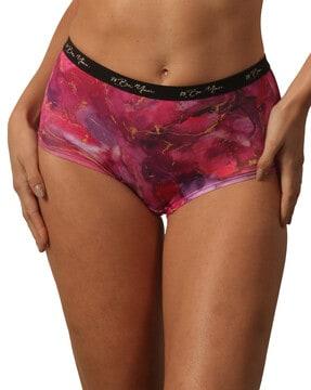 women floral print boyshorts