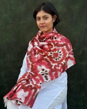 women floral print cotton stole