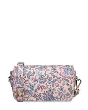 women floral print crossbody handbag