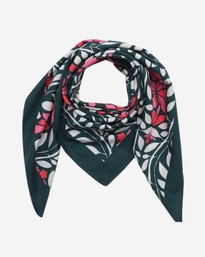 women floral print scarf