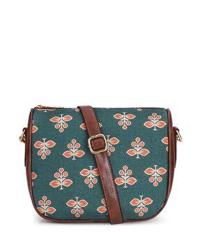 women floral print sling bag