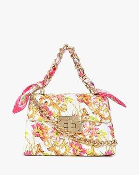 women floral print sling bag