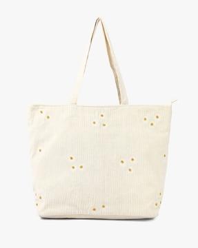 women floral print tote bag