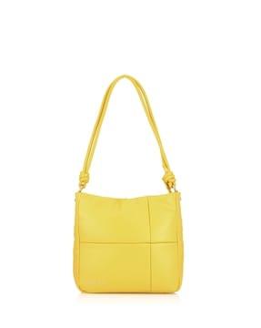 women freesia quilted shoulder bag