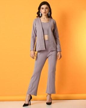 women front-open blazer