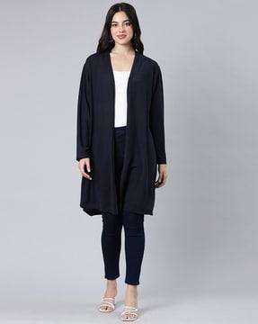 women front-open regular fit shrug