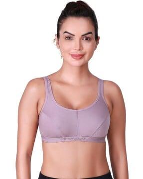 women full-coverage sports bra