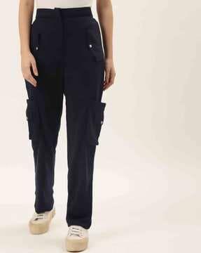 women full-length track pants with pockets