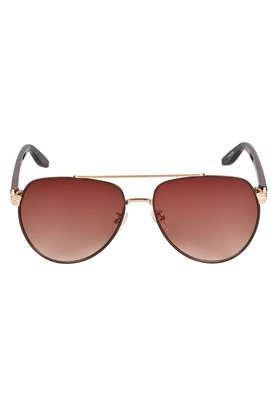 women full rim 100% uv protection (uv 400) aviator sunglasses - kc1420 58 48f