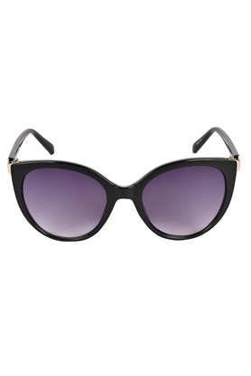women full rim 100% uv protection (uv 400) cat eye sunglasses - kc1391 54 01b