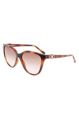 women full rim non-polarized cat eye sunglasses