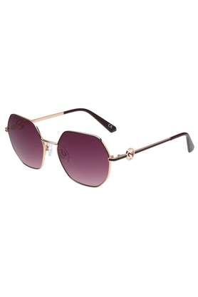 women full rim non-polarized round sunglasses 3021 gretchen c3 s with case