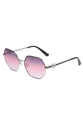 women full rim non-polarized round sunglasses 3021 gretchen c4 s with case