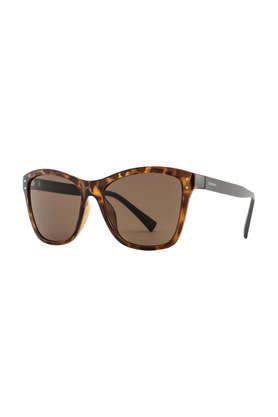 women full rim non-polarized wayfarer sunglasses - et-39238-535-56