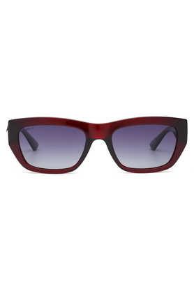women full rim polarized rectangular sunglasses - sc2972