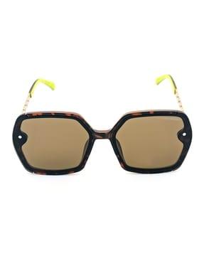 women full-rim uv-protected oversized sunglasses- sm irene