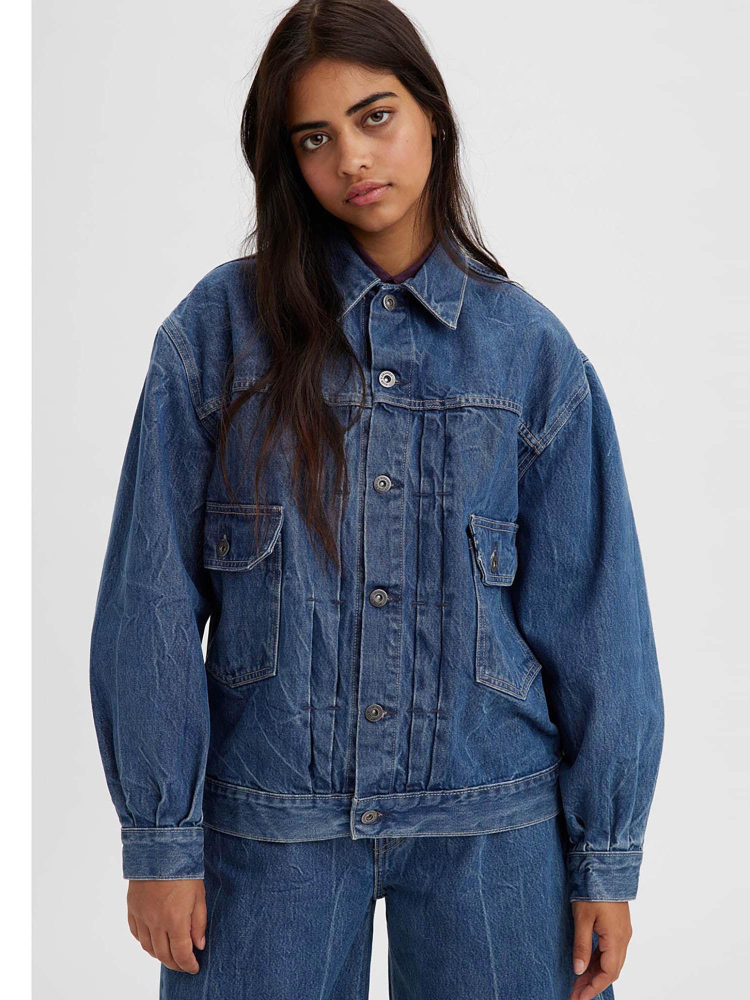 women full sleeve denim jacket