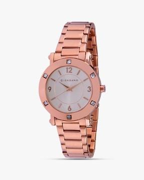 women gd-4031-44 analogue watch with stainless steel strap