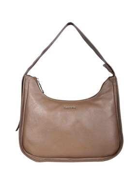 women genuine leather hobo bag