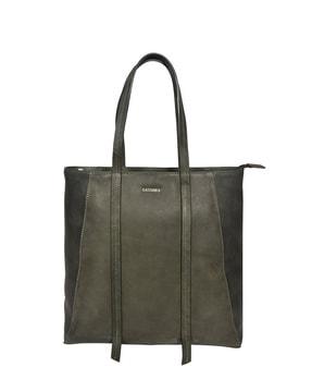 women genuine leather tote bag