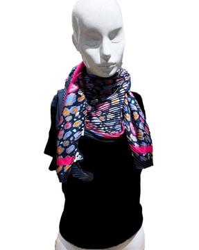 women geometric print milos scarf