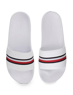 women global stripe pool slides