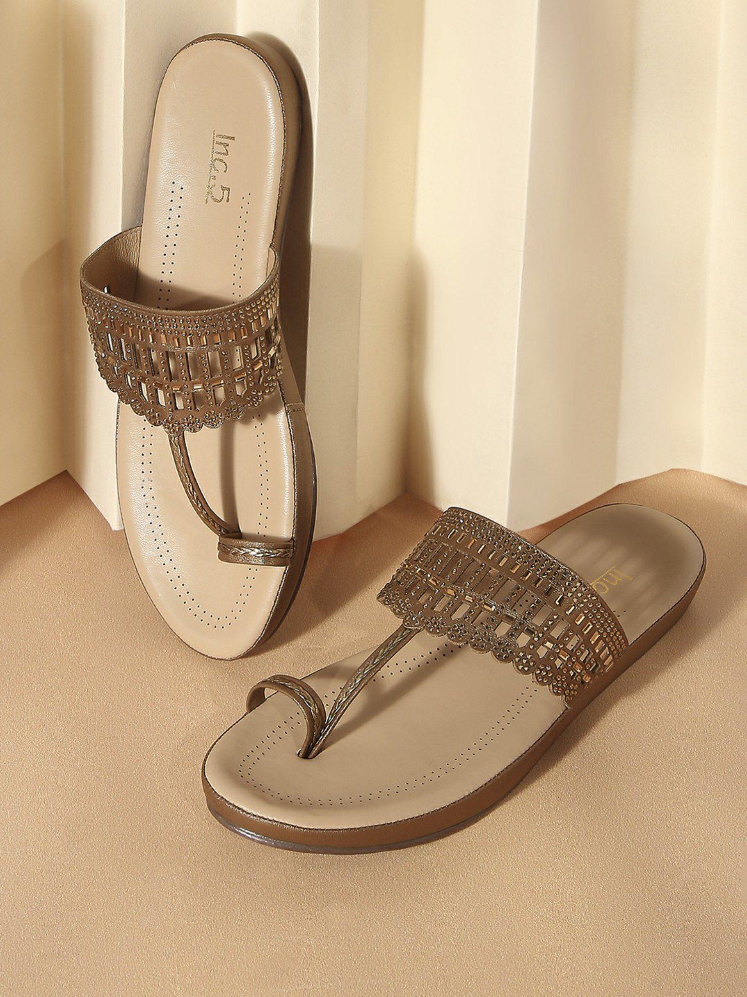 women gold evening comfort sandals