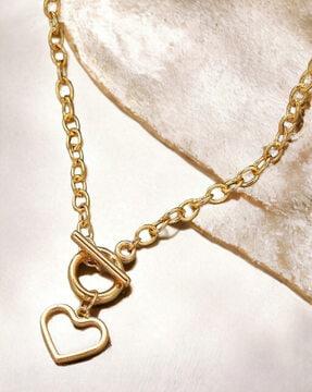 women gold-plated link bracelet