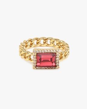 women gold-plated ring