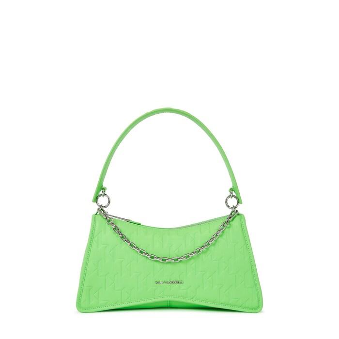 women green seven element kl monogram shoulder bag