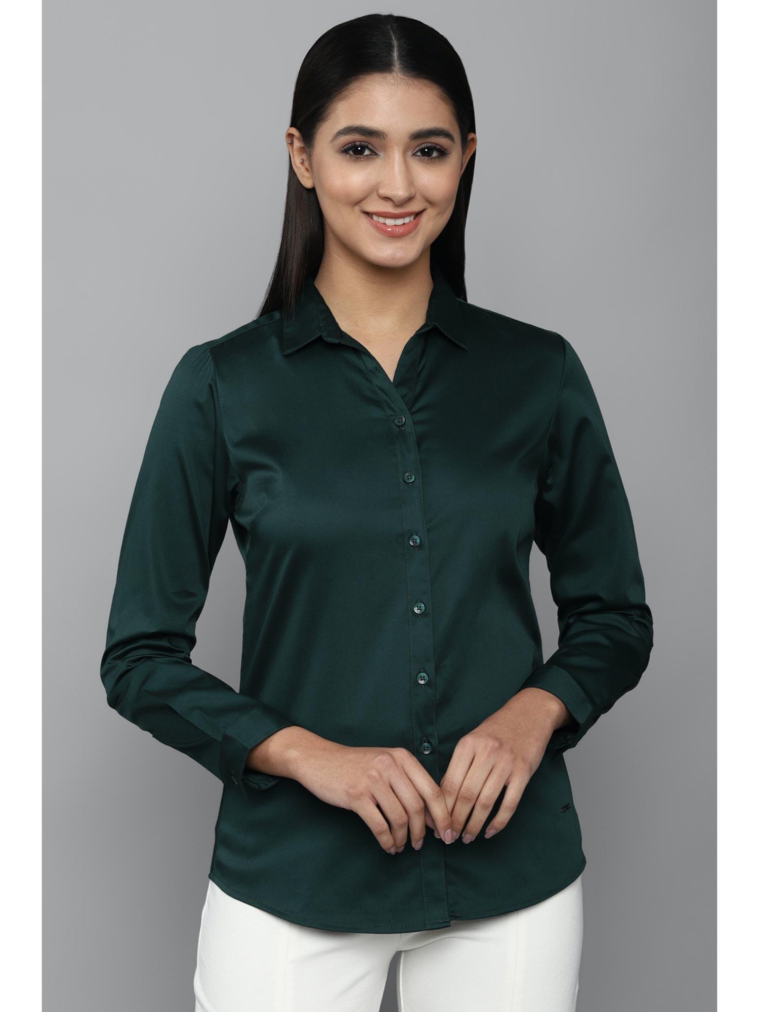 women green shirt