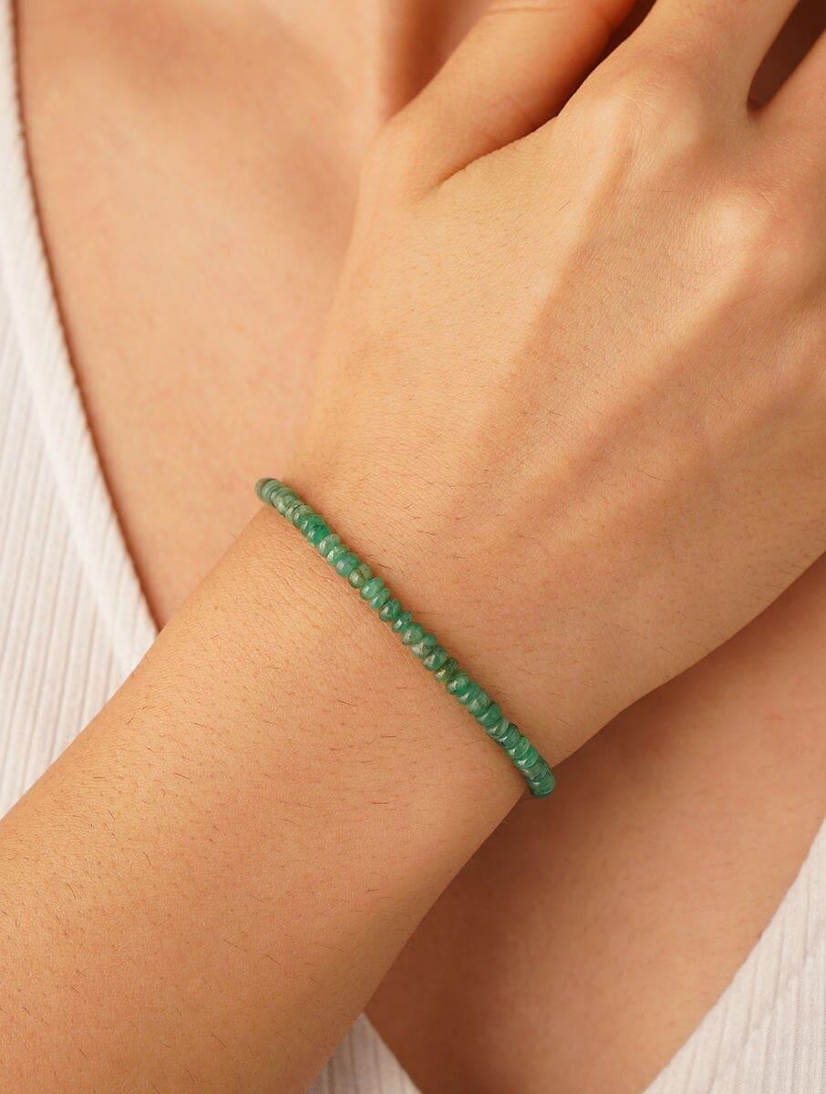 women green silver cuffs &amp; bracelet