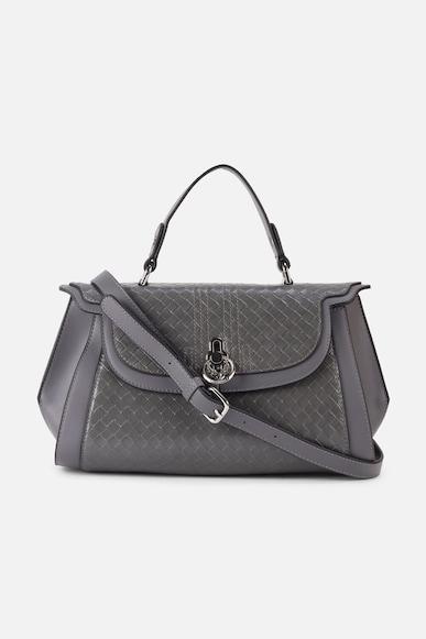 women grey casual sling bag