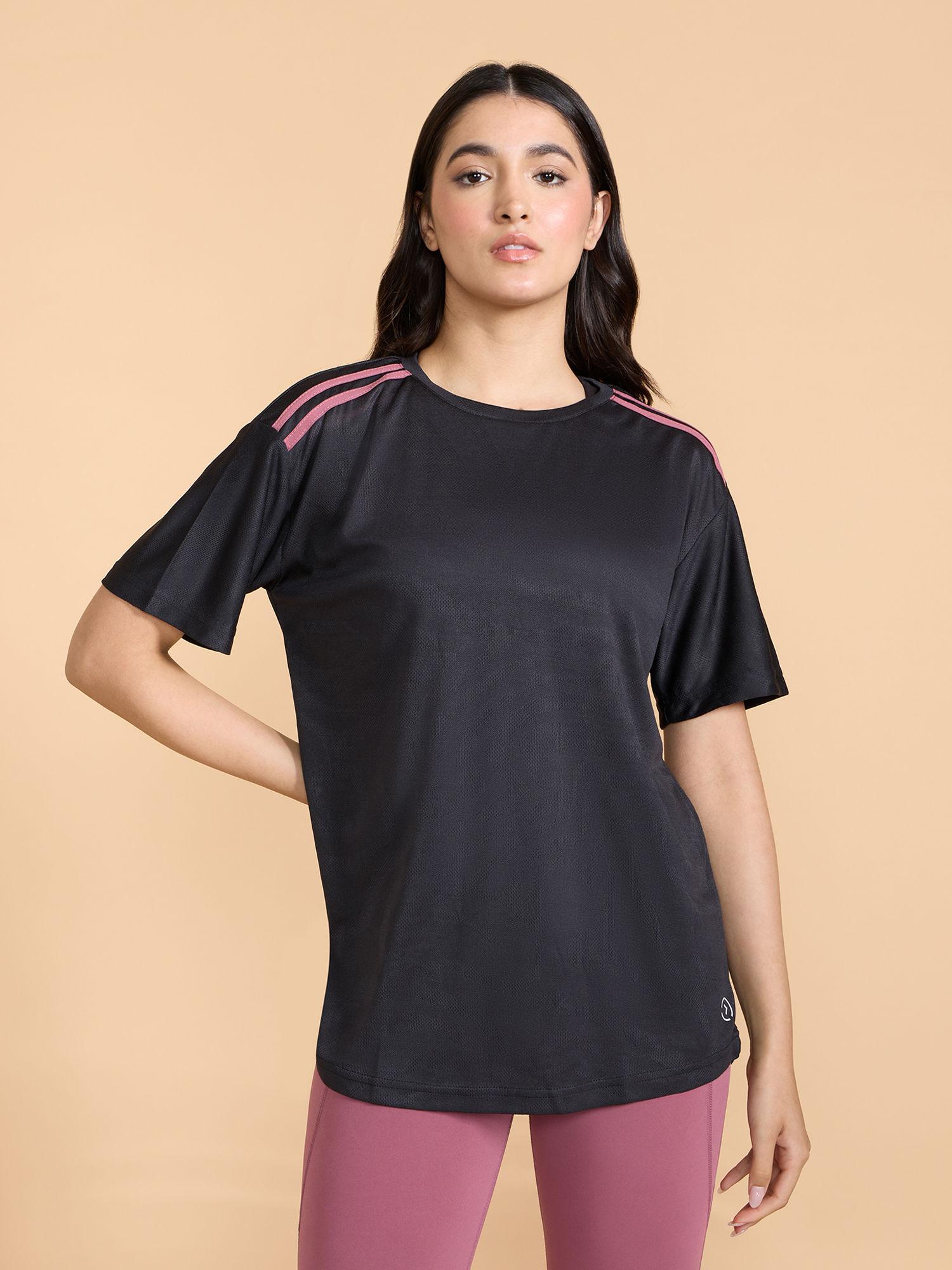 women gym oversized top