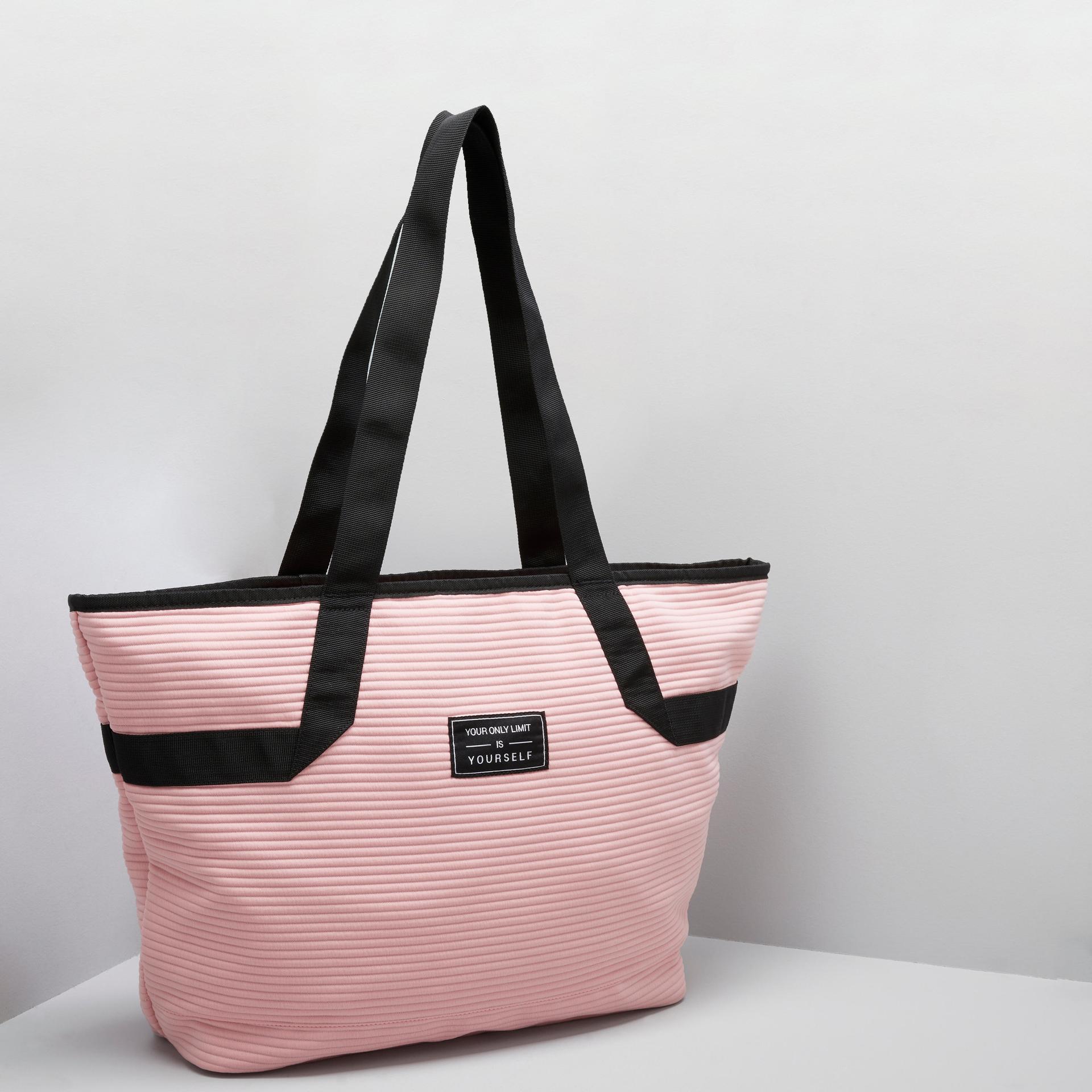 women gym tote bag 25l pink